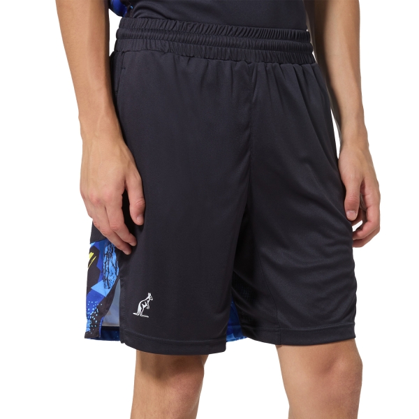 Men's Tennis Shorts Australian Scribble 8.5In Shorts  Blu Navy TEUSH0042200